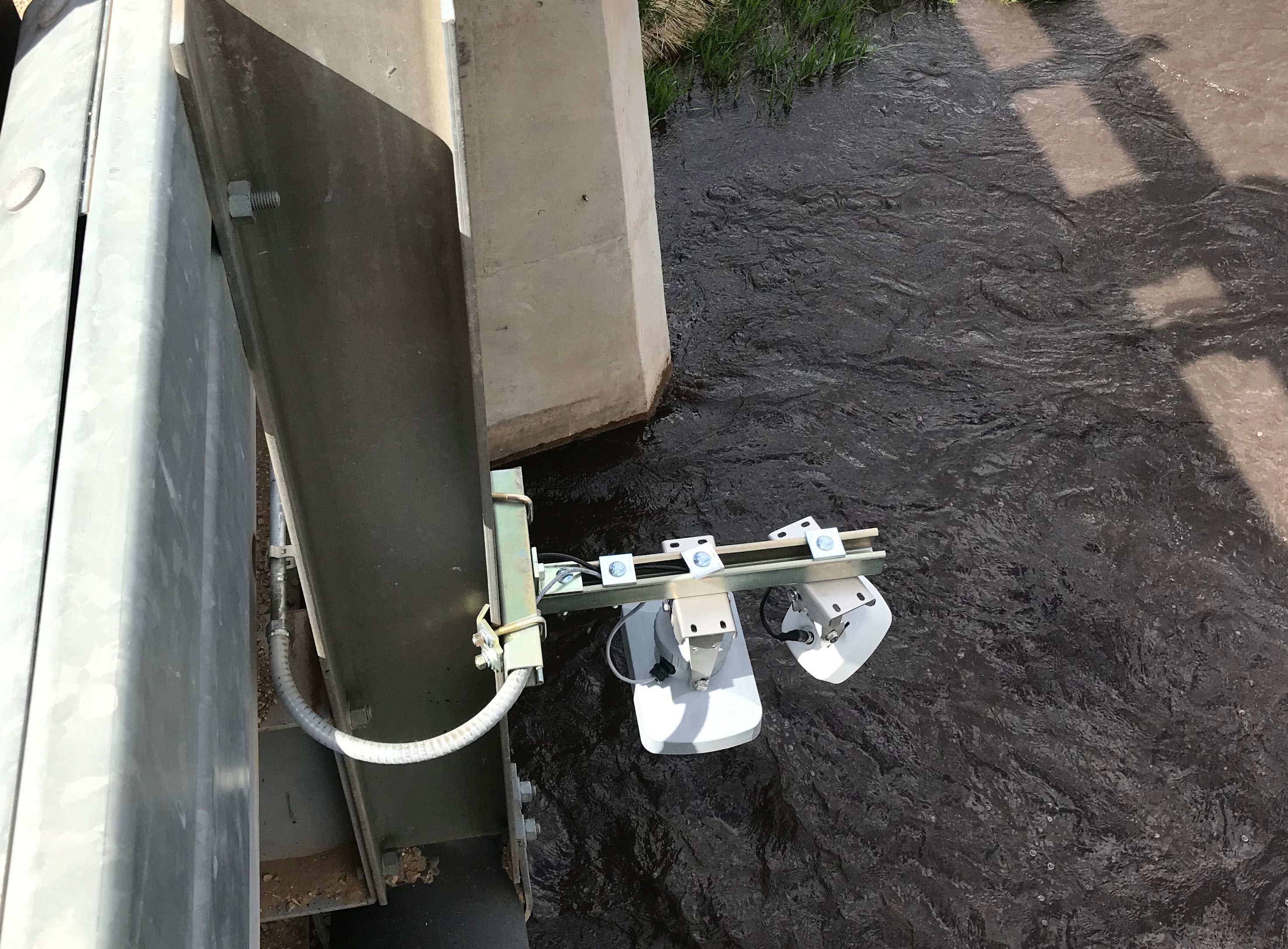 Flood monitoring with the OTT RLS water level sensor in La Veta, Colorado, USA