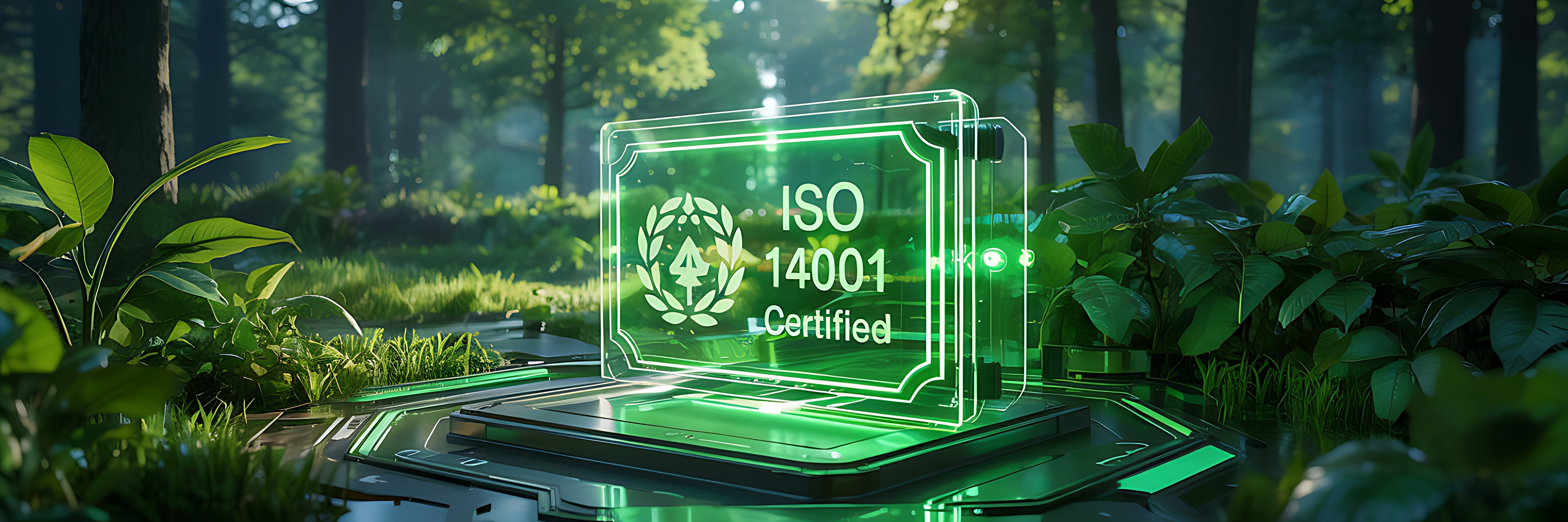 ISO 9001- und ISO 14001-Zertifizierung