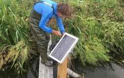 Überwachung der Wasserqualität in Gräben mit OTT ecoN, Hydrolab HL4 und XLink 500