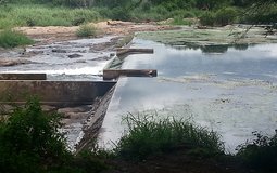 Überwachung von zwei großen Staudämmen in Südafrika