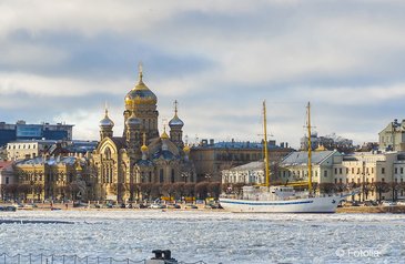 Petersburg-Neva-Regenwasserbewirtschaftung