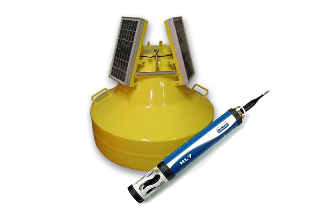 Buoy Solution to measure and transmit water quality parameters